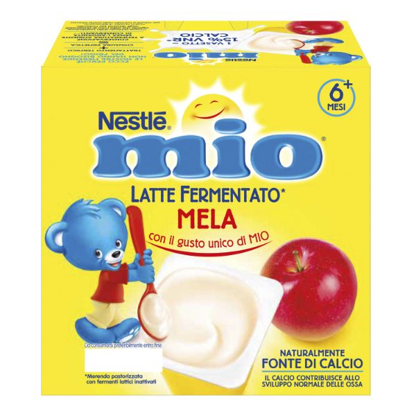 MIO® Merenda Apple Milk Snack 4x100g